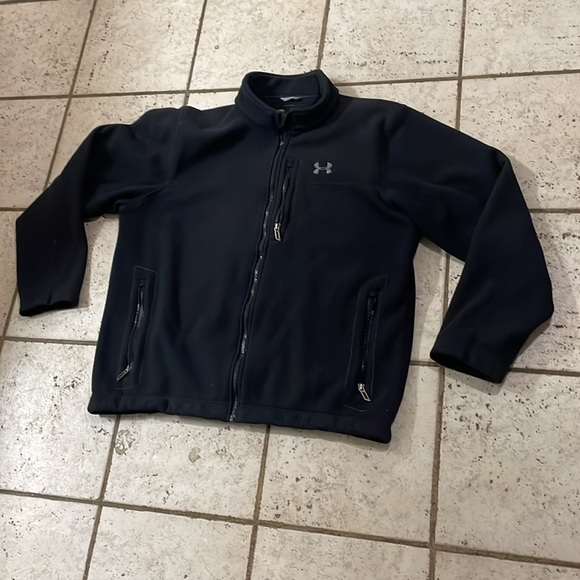 ⭐️⬇️ Under Armour Men’s Fleece Full-Zip Jacket with Zip Pockets - UNISEX - Picture 3 of 16